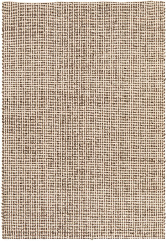 Carlos 225x155cm Felted Wool Rug - Brown