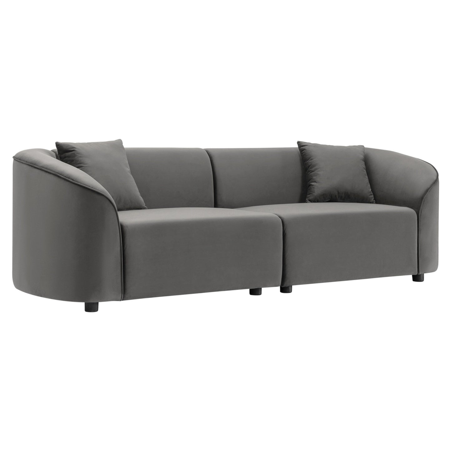 Christopher Knight Home - Allegra Sculptural 87â?Curved Sofa