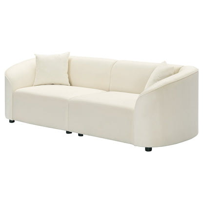 Christopher Knight Home - Allegra Sculptural 87â?Curved Sofa