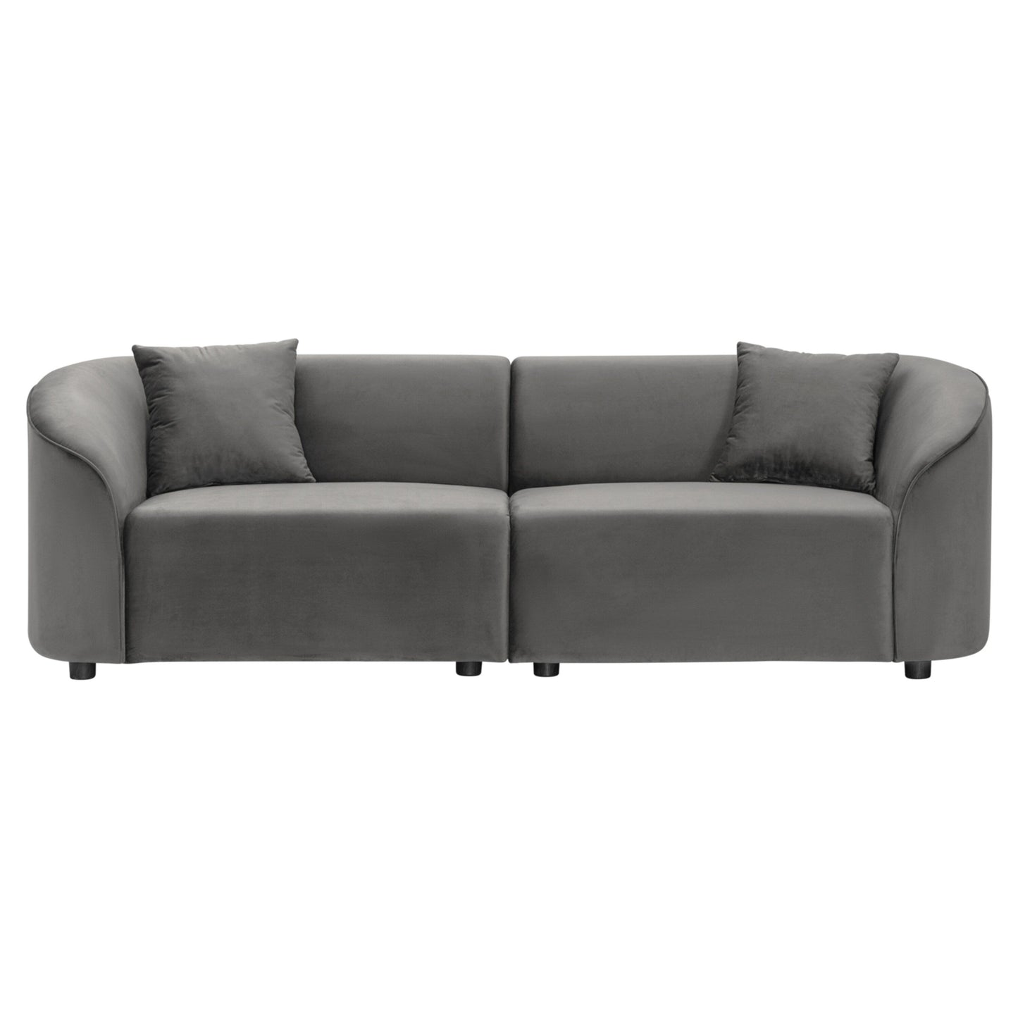 Christopher Knight Home - Allegra Sculptural 87â?Curved Sofa