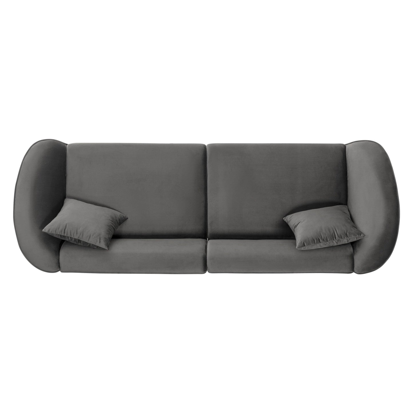 Christopher Knight Home - Allegra Sculptural 87â?Curved Sofa