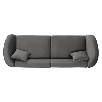 Christopher Knight Home - Allegra Sculptural 87â?Curved Sofa