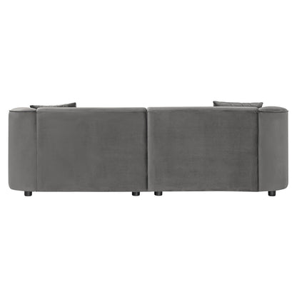 Christopher Knight Home - Allegra Sculptural 87â?Curved Sofa