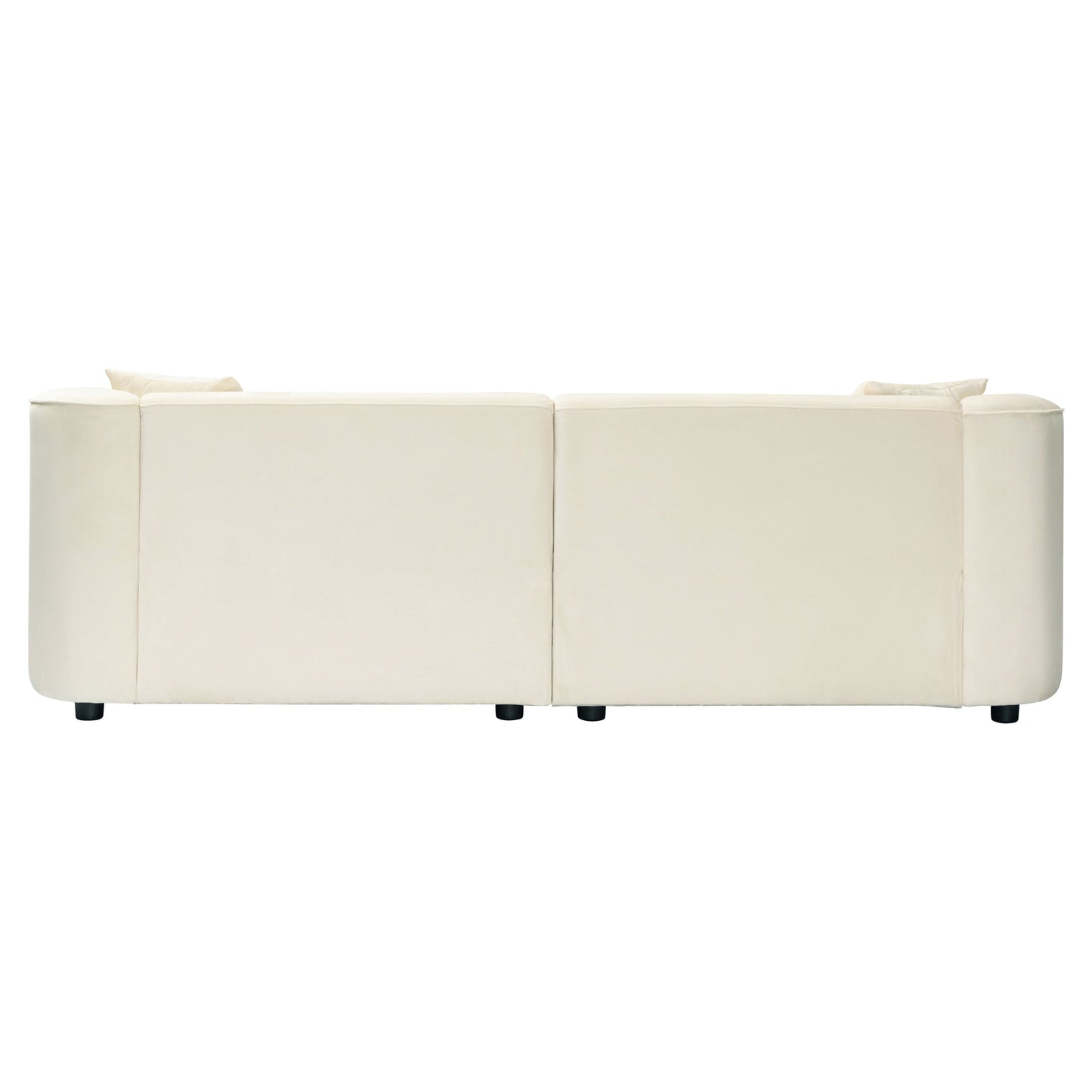 Christopher Knight Home - Allegra Sculptural 87â?Curved Sofa