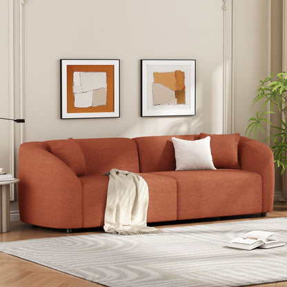 Christopher Knight Home - Allegra Sculptural 87â?Curved Sofa