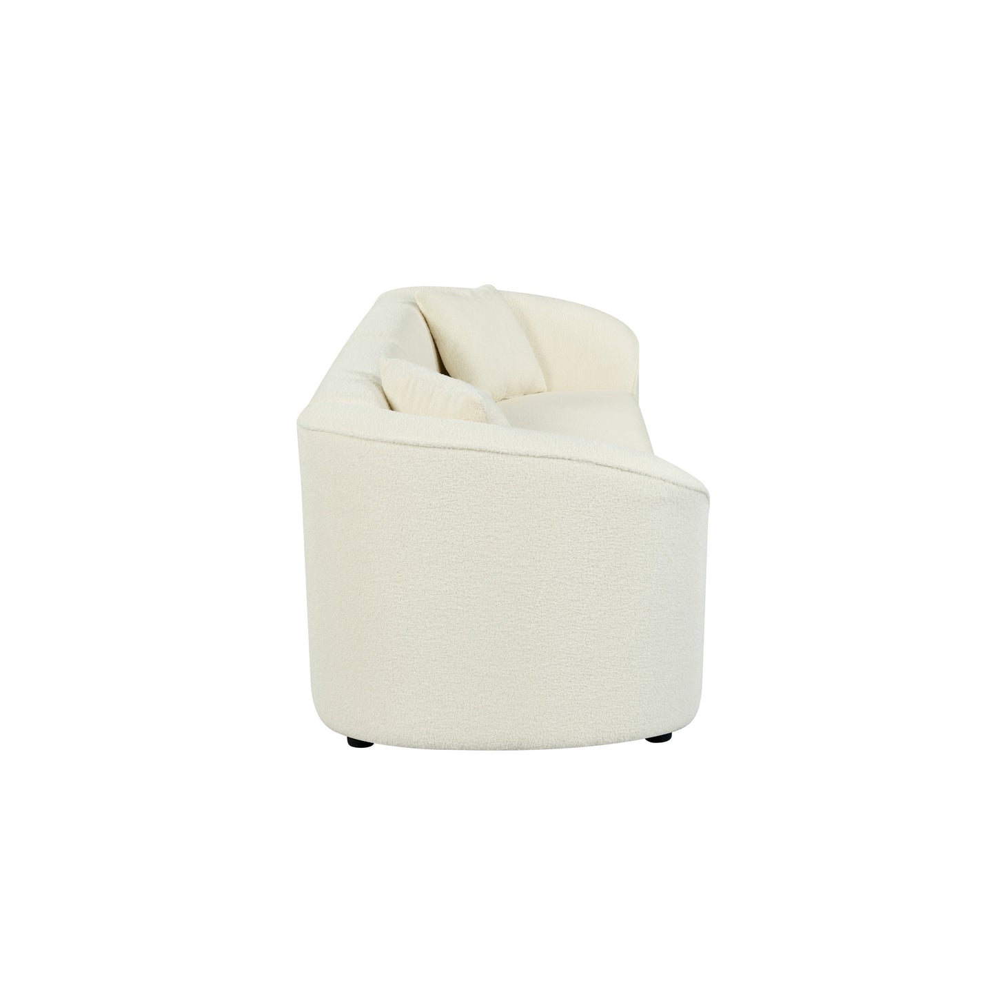 Christopher Knight Home - Allegra Sculptural 87â?Curved Sofa
