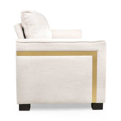 Clarkdale Indoor Upholstered 3 Seater Sofa by Christopher Knight Home