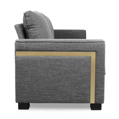 Clarkdale Indoor Upholstered 3 Seater Sofa by Christopher Knight Home