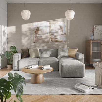 Contemporary Modular Sectional Sofa Left Side Chair with Armrest