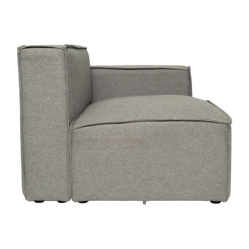 Contemporary Modular Sectional Sofa Right Side Chair with Armrest