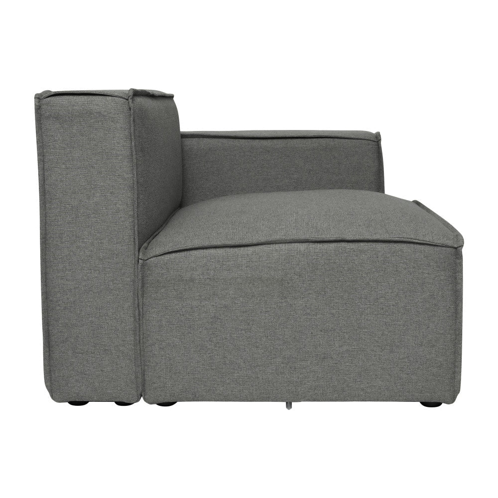 Contemporary Modular Sectional Sofa Right Side Chair with Armrest