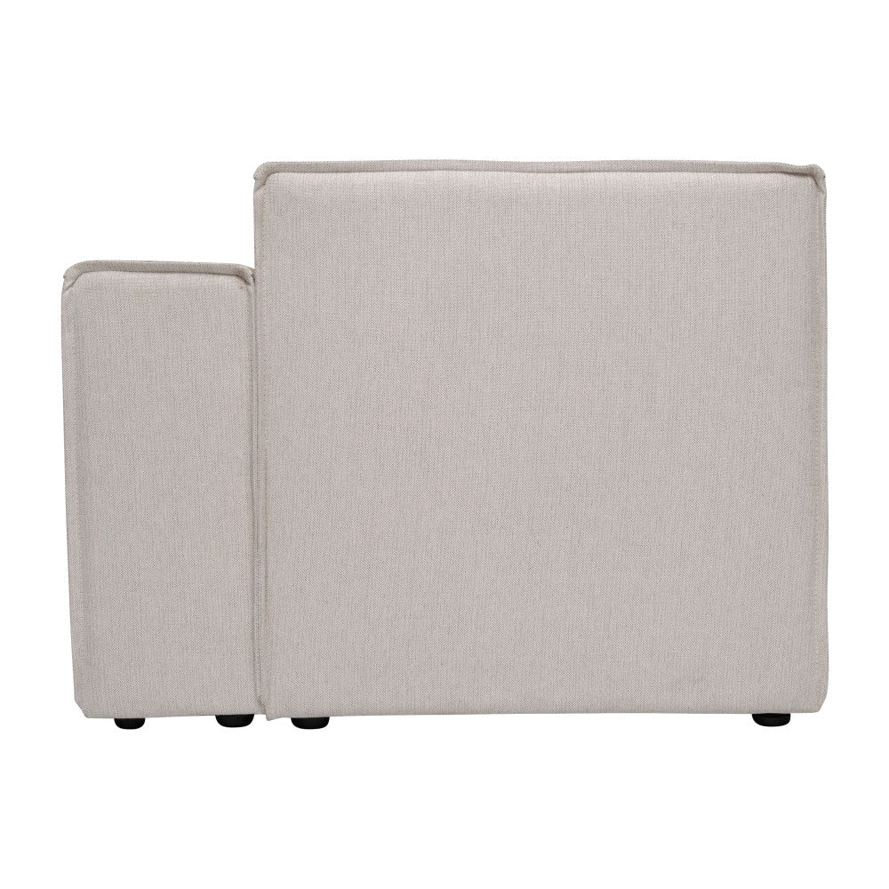 Contemporary Modular Sectional Sofa Right Side Chair with Armrest