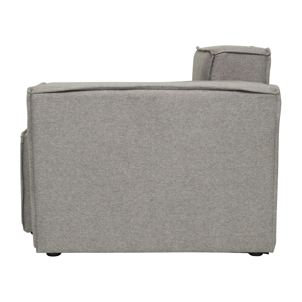 Contemporary Modular Sectional Sofa Right Side Chair with Armrest