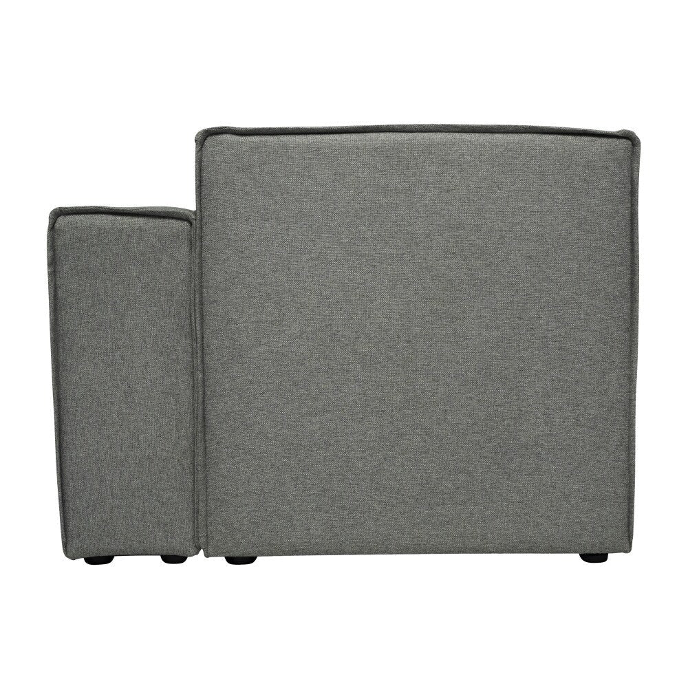 Contemporary Modular Sectional Sofa Right Side Chair with Armrest