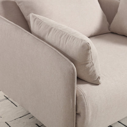 Coolmore Multi-Functional Adjustable Sofa, Convertible Lounge Chair And Guest Bed
