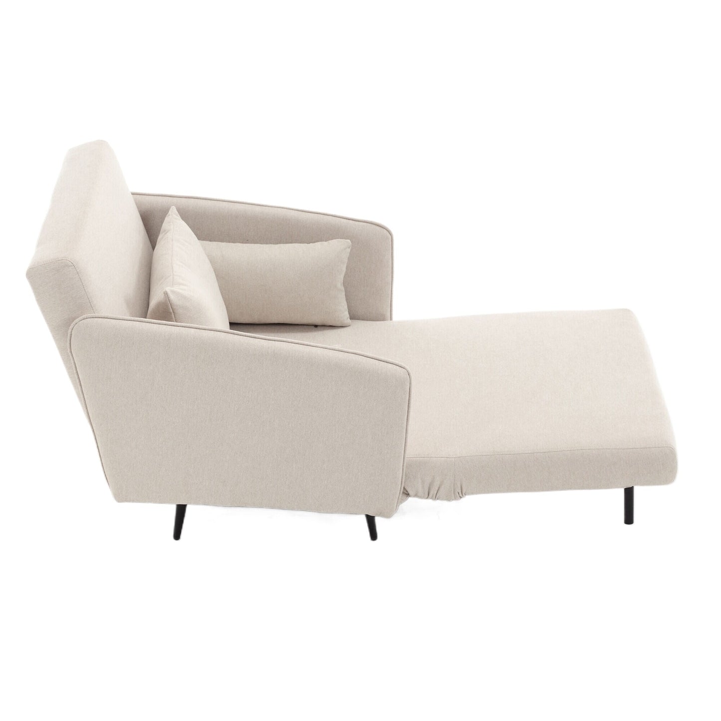 Coolmore Multi-Functional Adjustable Sofa, Convertible Lounge Chair And Guest Bed