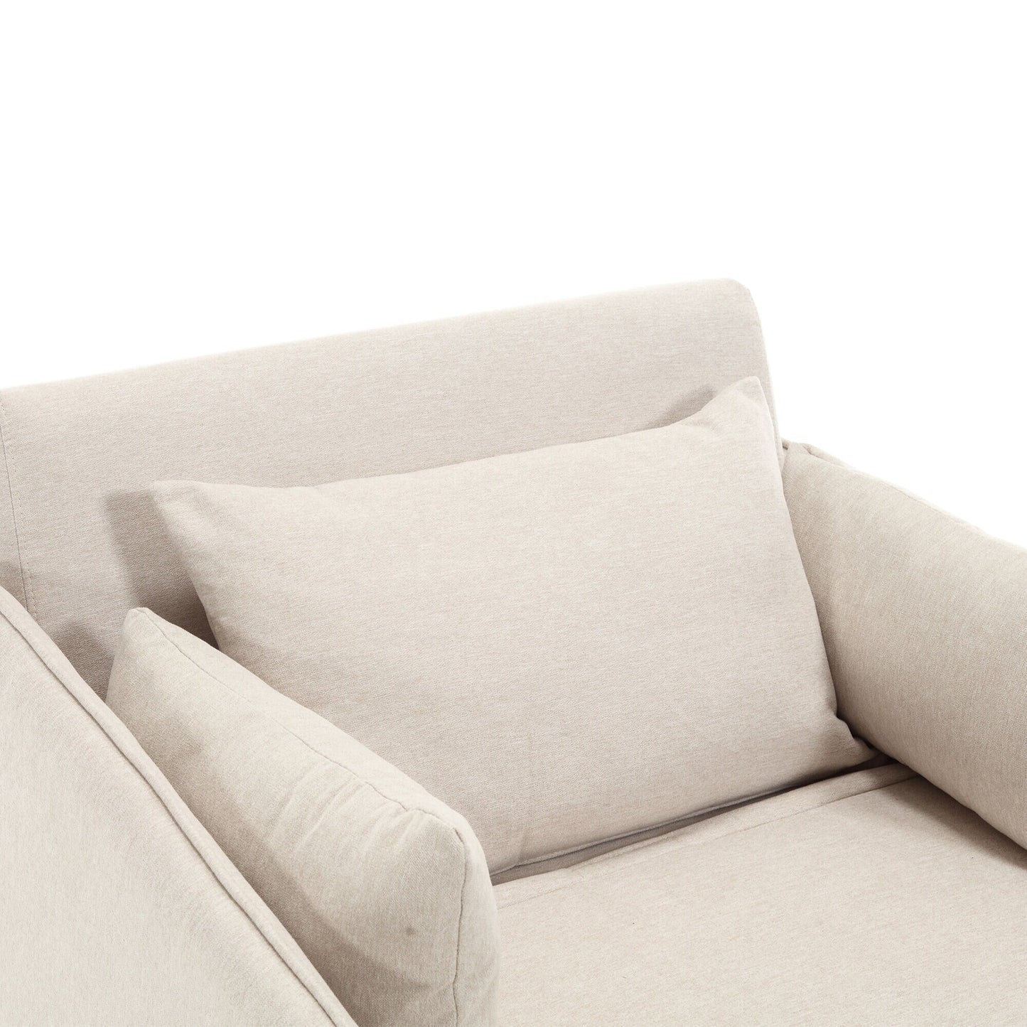 Coolmore Multi-Functional Adjustable Sofa, Convertible Lounge Chair And Guest Bed