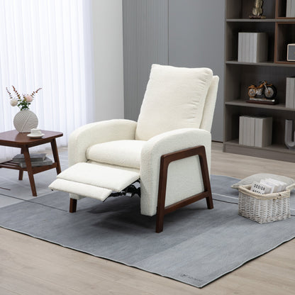 Coolmore Recliner Chair Adjustable Home Theater Single Fabric Recliner Sofa - 29.53 x 30.71 x 40.16