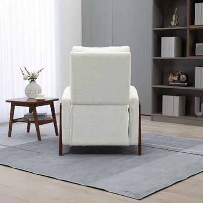 Coolmore Recliner Chair Adjustable Home Theater Single Fabric Recliner Sofa - 29.53 x 30.71 x 40.16