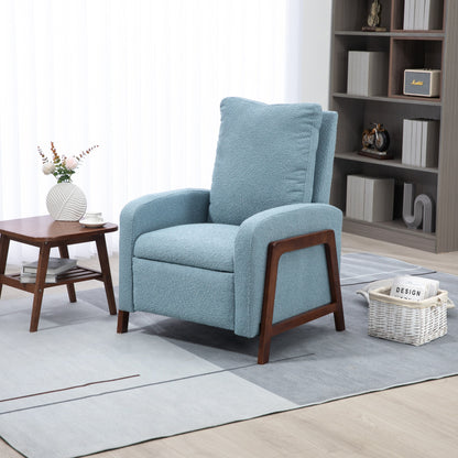 Coolmore Recliner Chair Adjustable Home Theater Single Fabric Recliner Sofa - 29.53 x 30.71 x 40.16