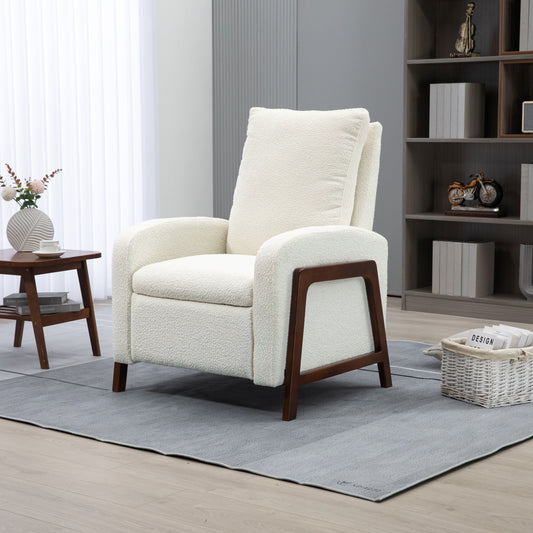 Coolmore Recliner Chair Adjustable Home Theater Single Fabric Recliner Sofa - 29.53 x 30.71 x 40.16