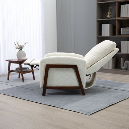 Coolmore Recliner Chair Adjustable Home Theater Single Fabric Recliner Sofa - 29.53 x 30.71 x 40.16