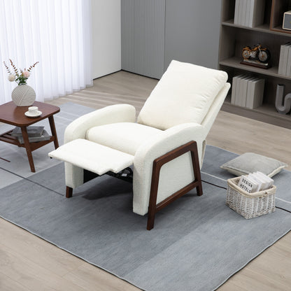Coolmore Recliner Chair Adjustable Home Theater Single Fabric Recliner Sofa - 29.53 x 30.71 x 40.16