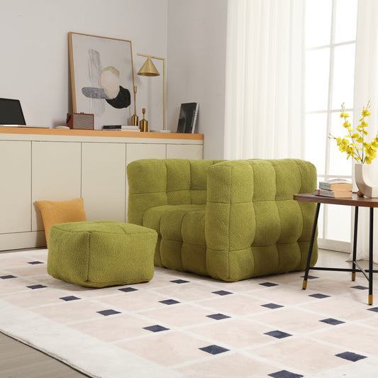 Coolmore Single Chair Comfortable Seat, The Seat Is Soft And Comfortable, Suitable For Small Living Room Space Single Sofa