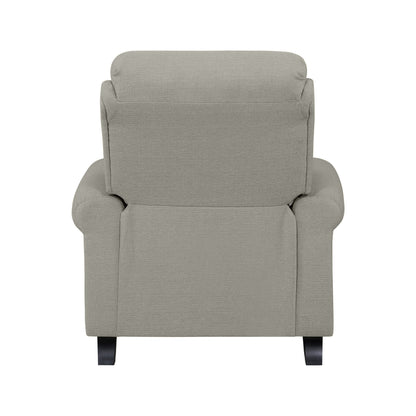 Copper Grove Jessie Linen Push-back Recliner Chair