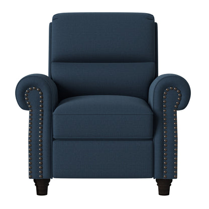 Copper Grove Jessie Linen Push-back Recliner Chair