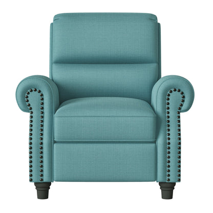 Copper Grove Jessie Linen Push-back Recliner Chair