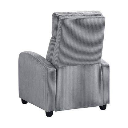 Covelo Corduroy Push Back Reclining Chair