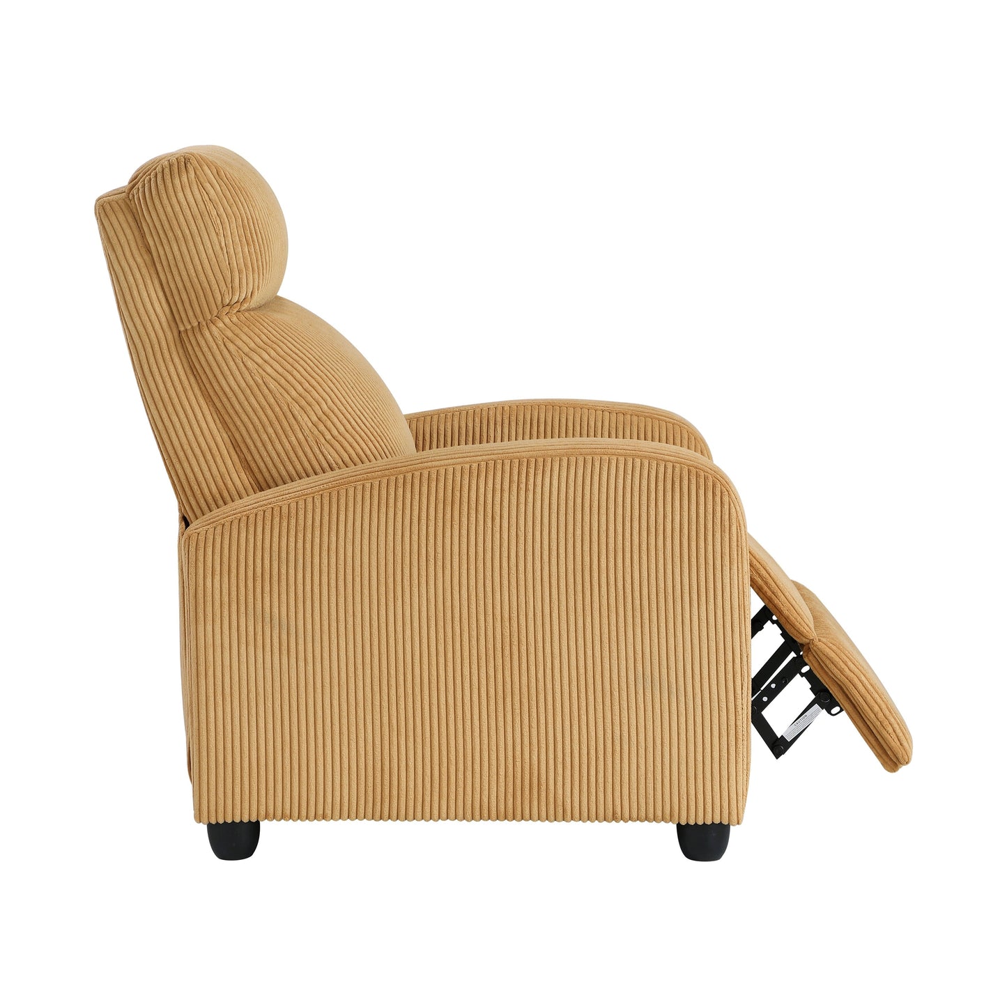 Covelo Corduroy Push Back Reclining Chair