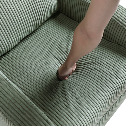 Covelo Corduroy Push Back Reclining Chair