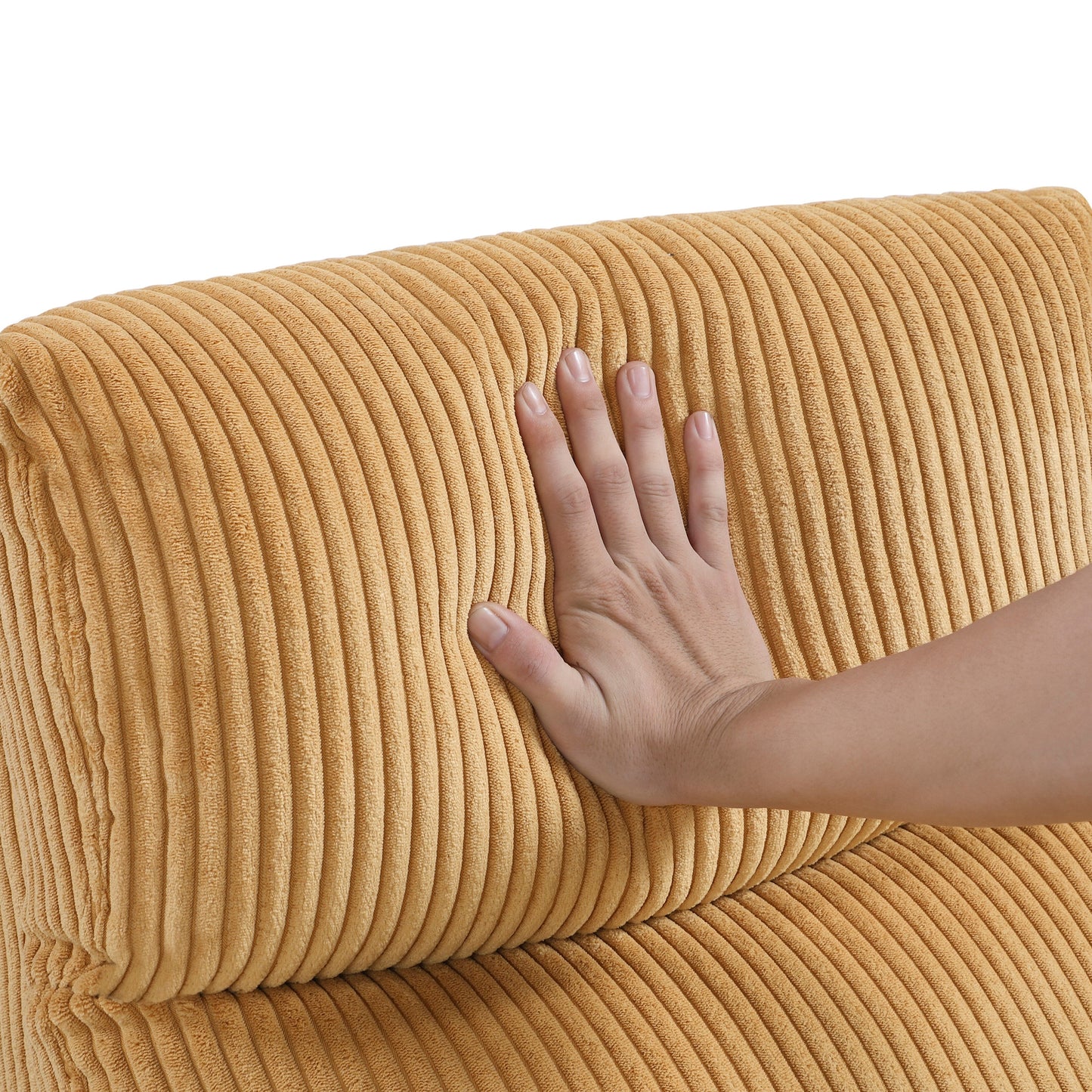 Covelo Corduroy Push Back Reclining Chair