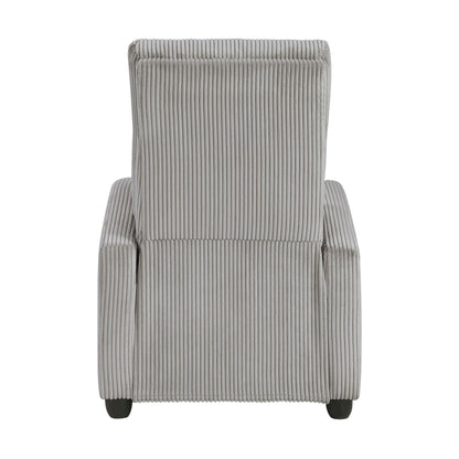 Covelo Corduroy Push Back Reclining Chair