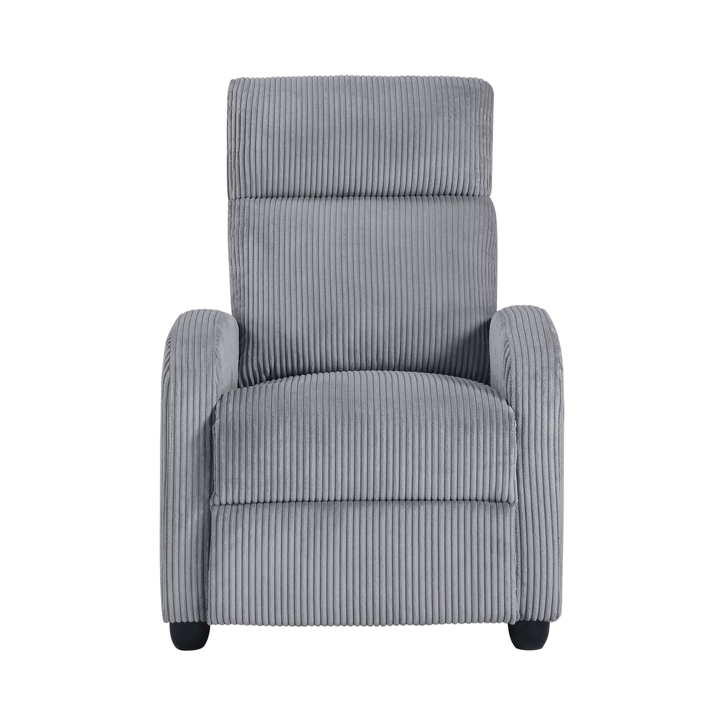 Covelo Corduroy Push Back Reclining Chair