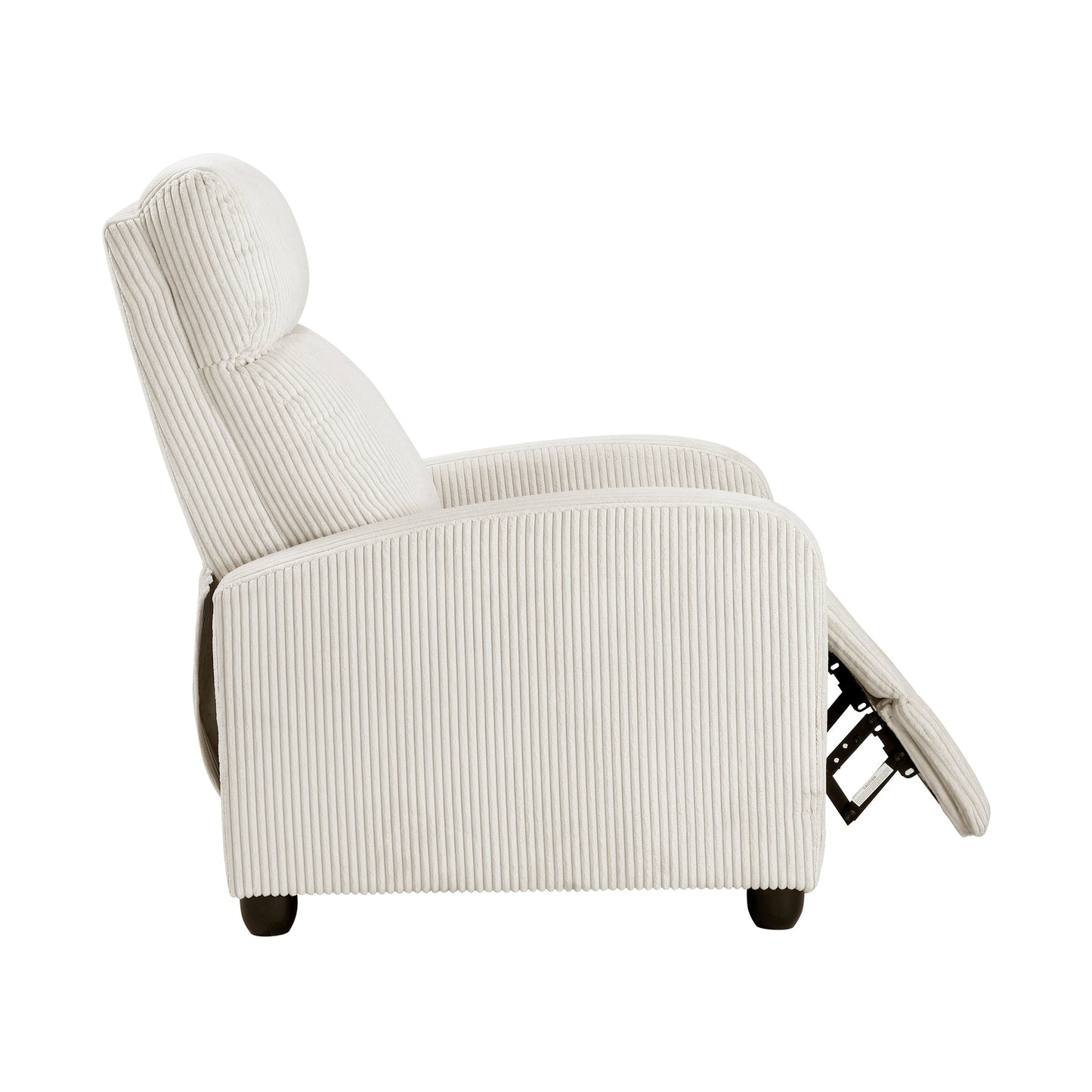Covelo Corduroy Push Back Reclining Chair
