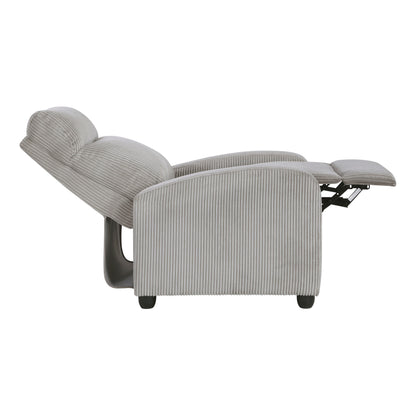 Covelo Corduroy Push Back Reclining Chair