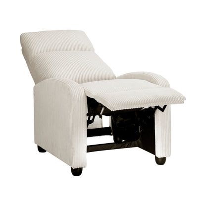 Covelo Corduroy Push Back Reclining Chair