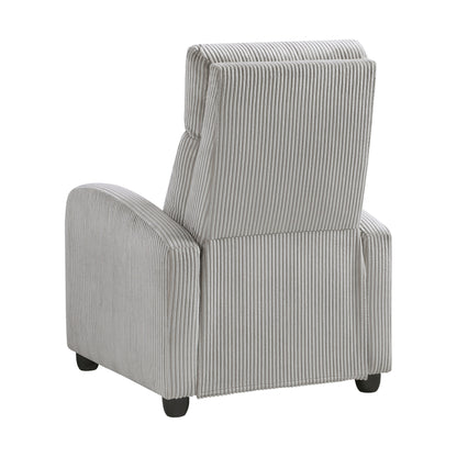 Covelo Corduroy Push Back Reclining Chair