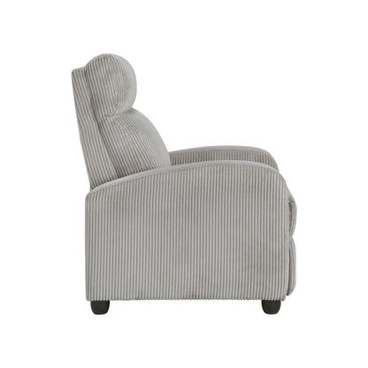 Covelo Corduroy Push Back Reclining Chair