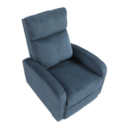 Covelo Corduroy Push Back Reclining Chair