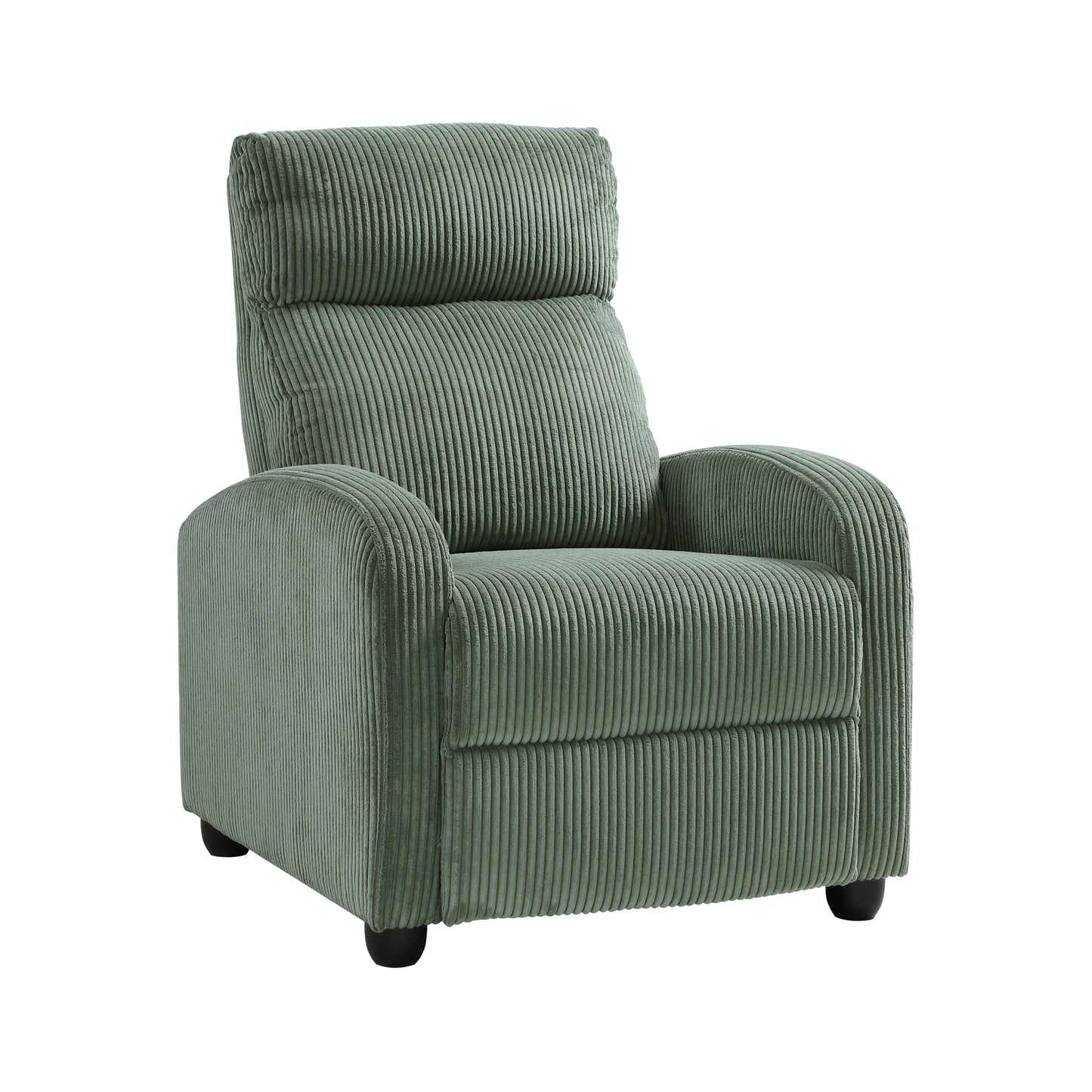 Covelo Corduroy Push Back Reclining Chair