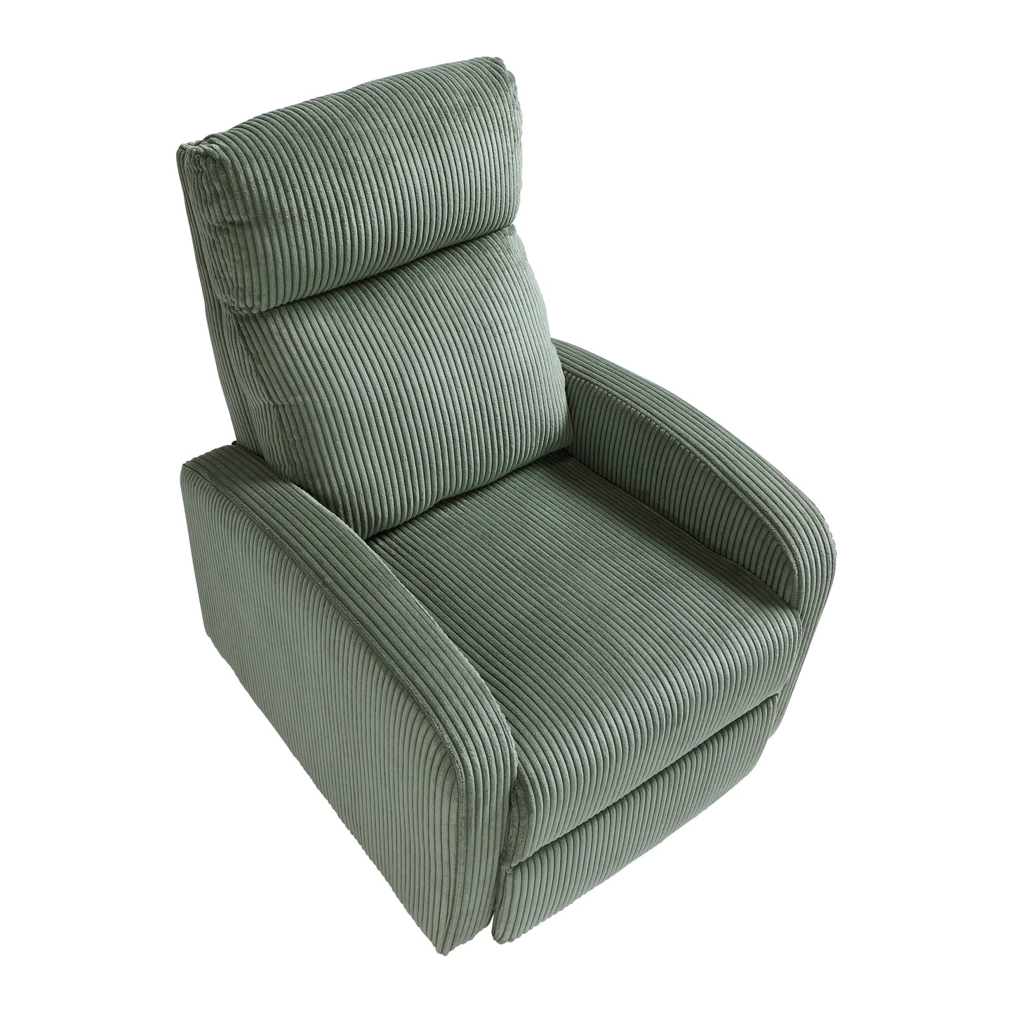 Covelo Corduroy Push Back Reclining Chair