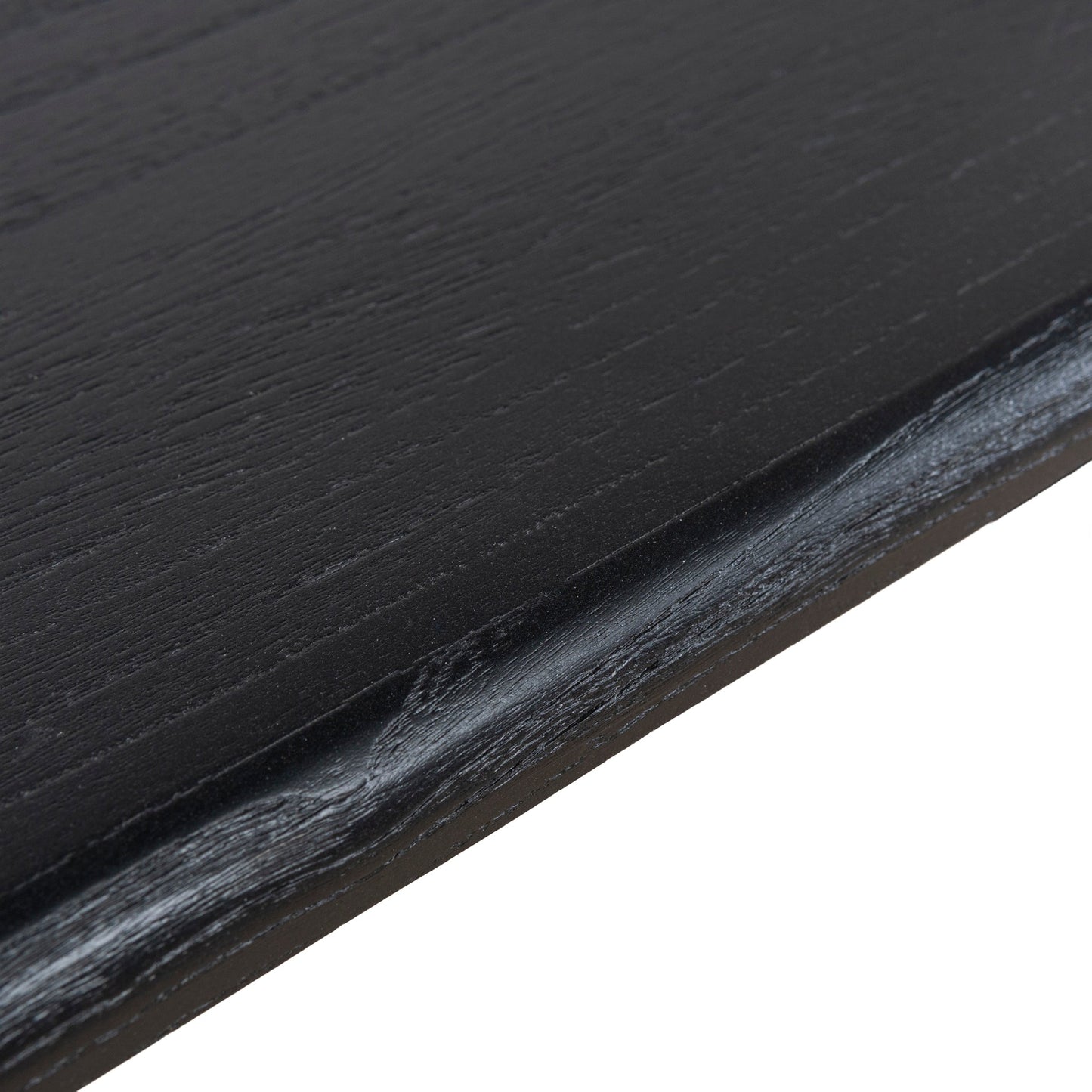 Amano 1.8m Elm Dining Table - Full Black