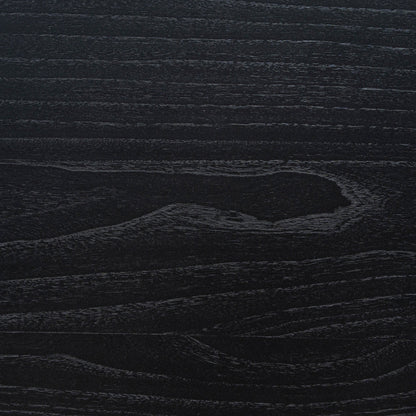 Amano 1.8m Elm Dining Table - Full Black