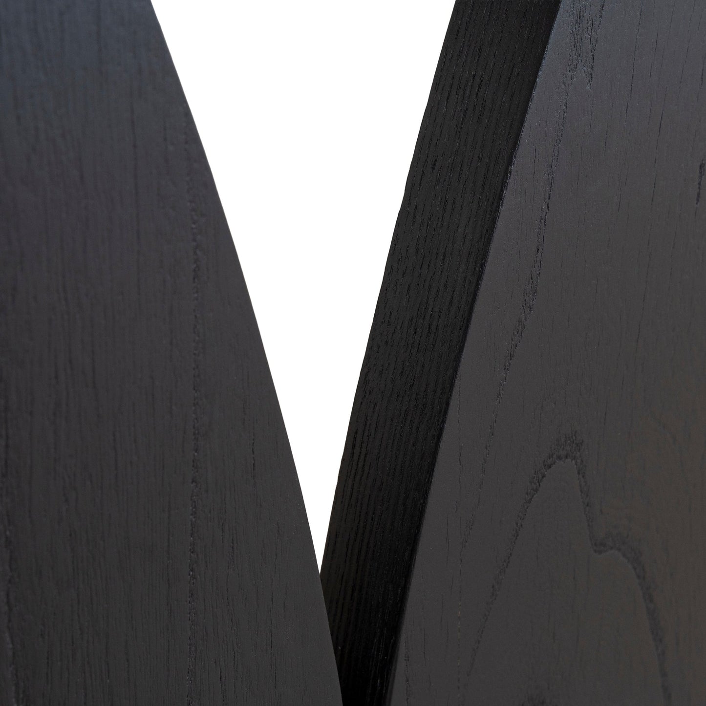 Amano 1.8m Elm Dining Table - Full Black