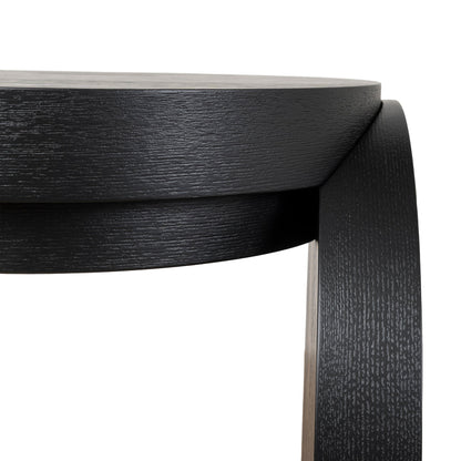 Alisha 1.7m Console Table - Textured Espresso Black