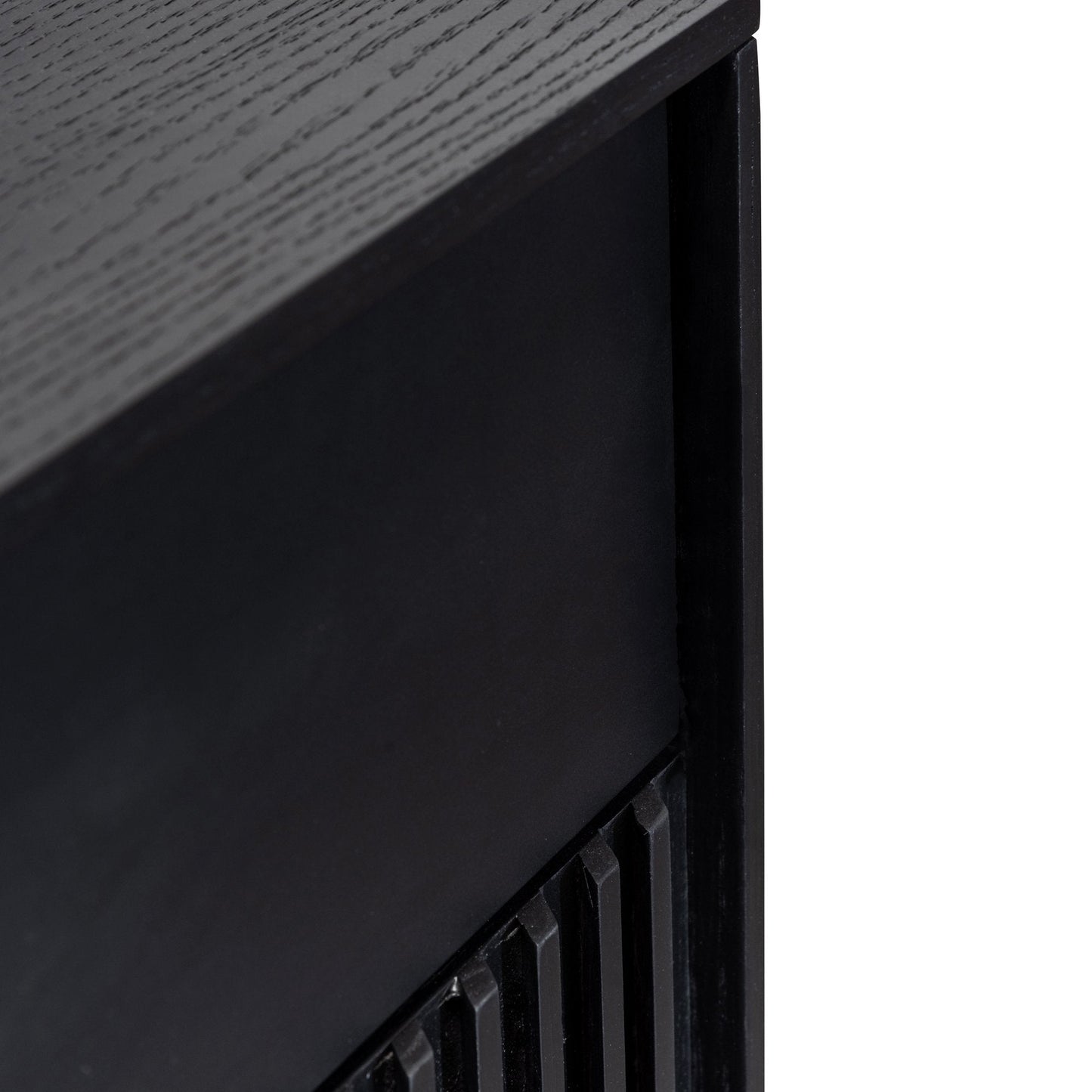 Dahlia 110cm Wooden Sideboard Unit - Black Oak